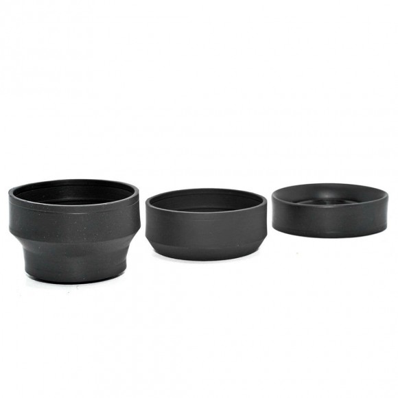 Kood 3 in 1 Rubber Lens Hood 77mm